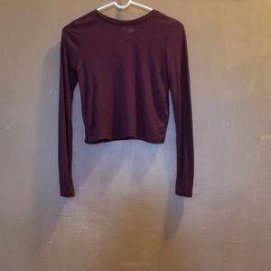 H&M Long sleeve Crop top
